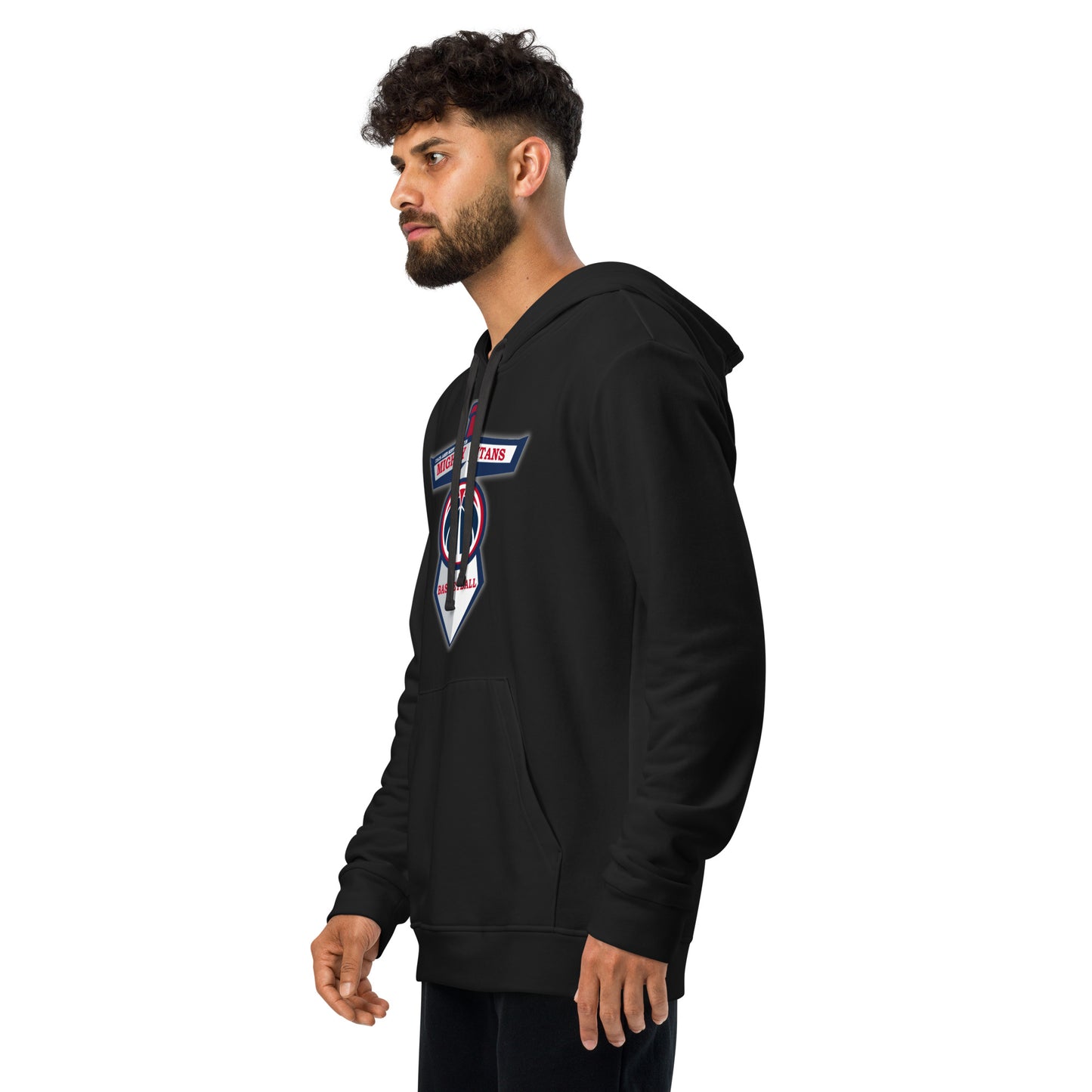 Titan's large logo adidas fleece hoodie