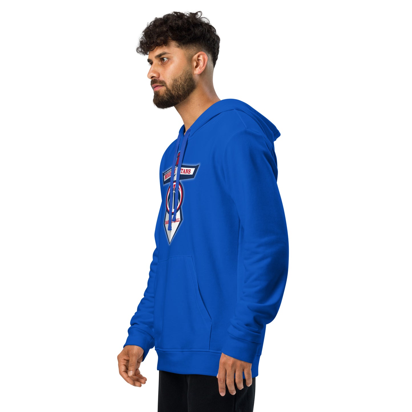 Titan's large logo adidas fleece hoodie