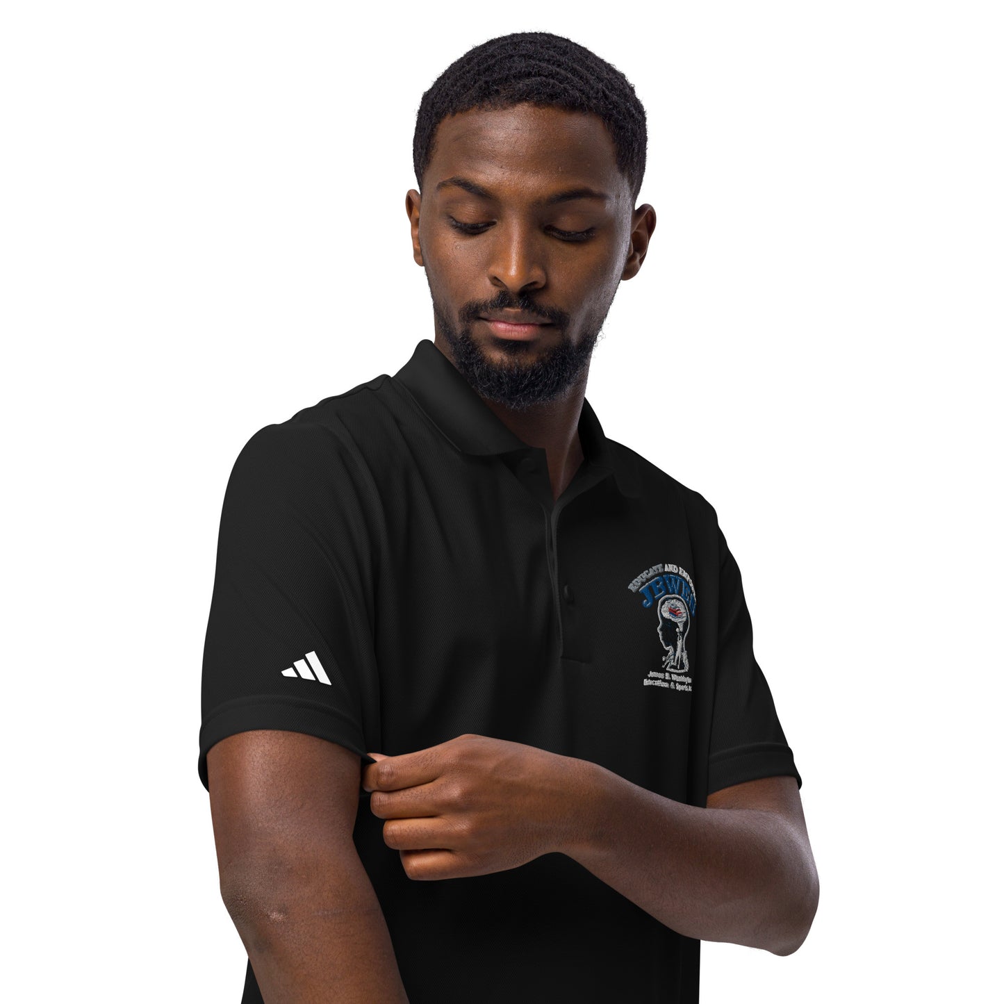 JBWES Embroidery adidas sport polo