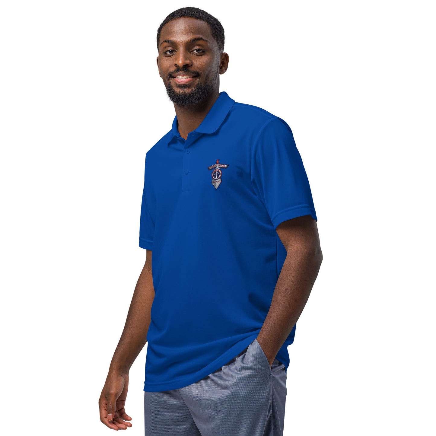 Titans Emb adidas sport polo