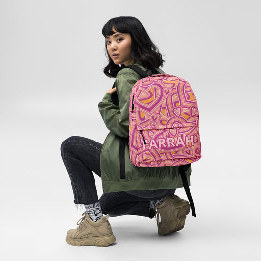 Personalized Custom Print Backpack- see description to place order