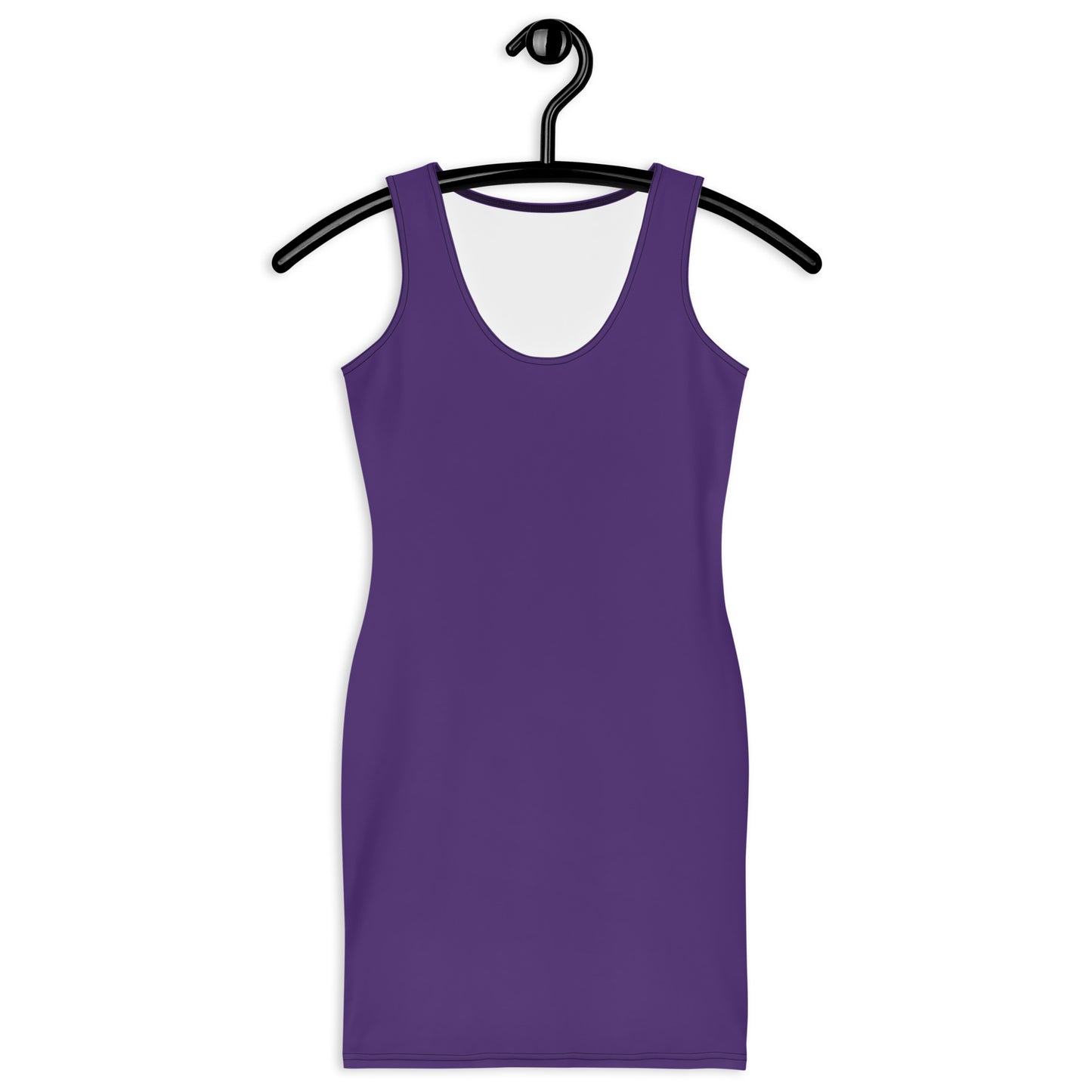 360 Lifestyle Fitted dress in Solid Purple