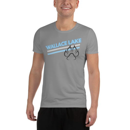 Wallace Lake Men's All-Over Print Men's Athletic T-shirt