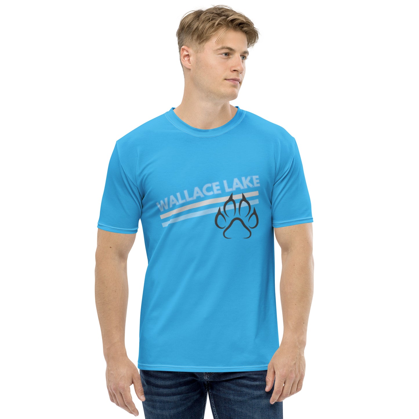 Wallace Lake Adult Men's Shirt Turquoise