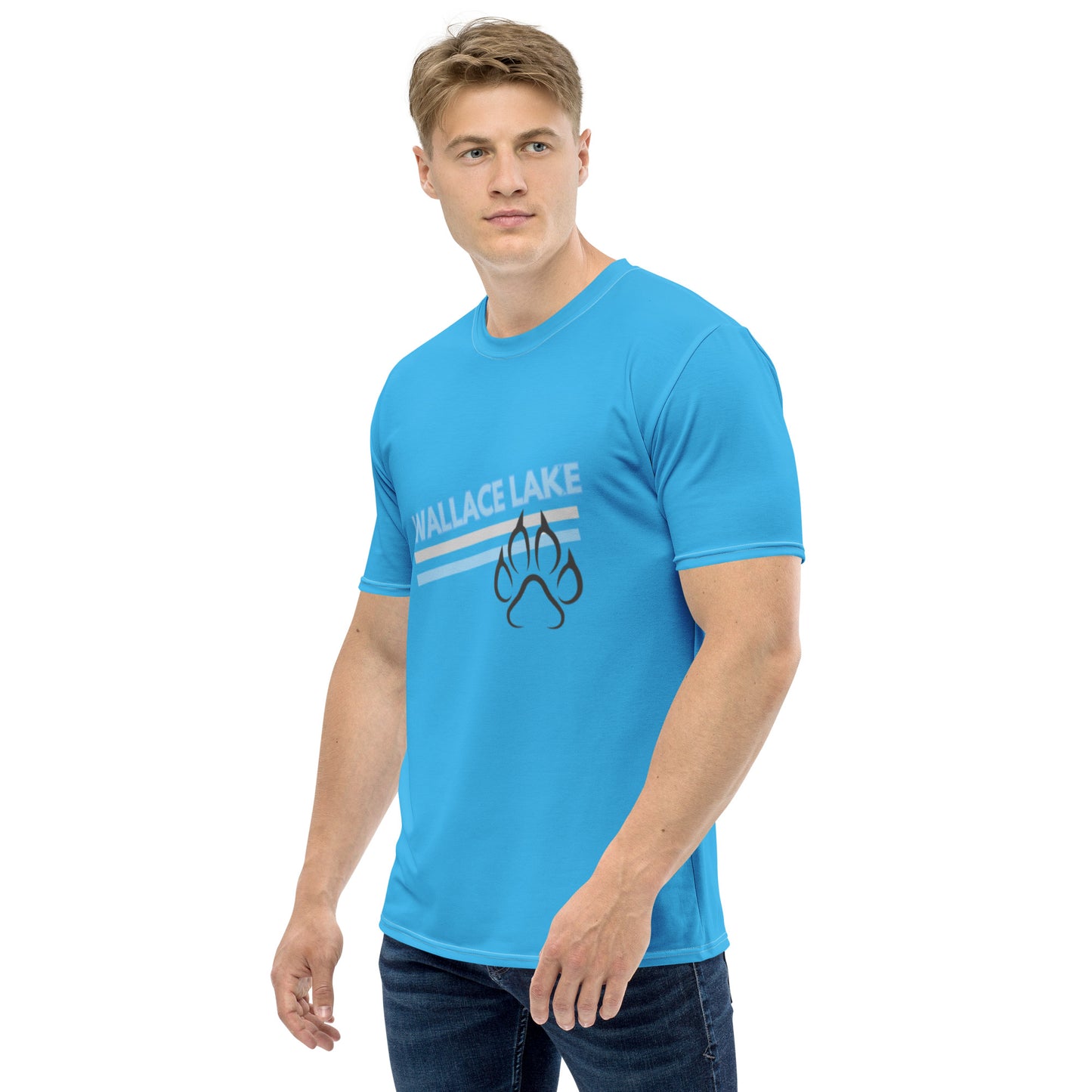 Wallace Lake Adult Men's Shirt Turquoise