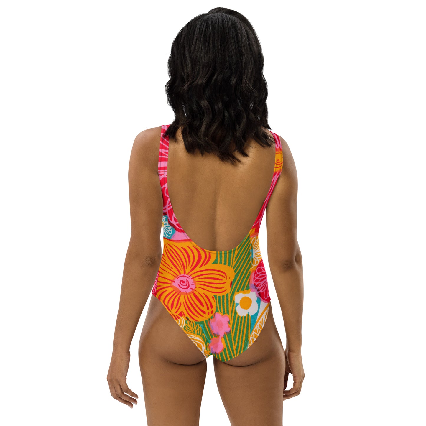 360 Lifestyle One-Piece Swimsuit hot floral print