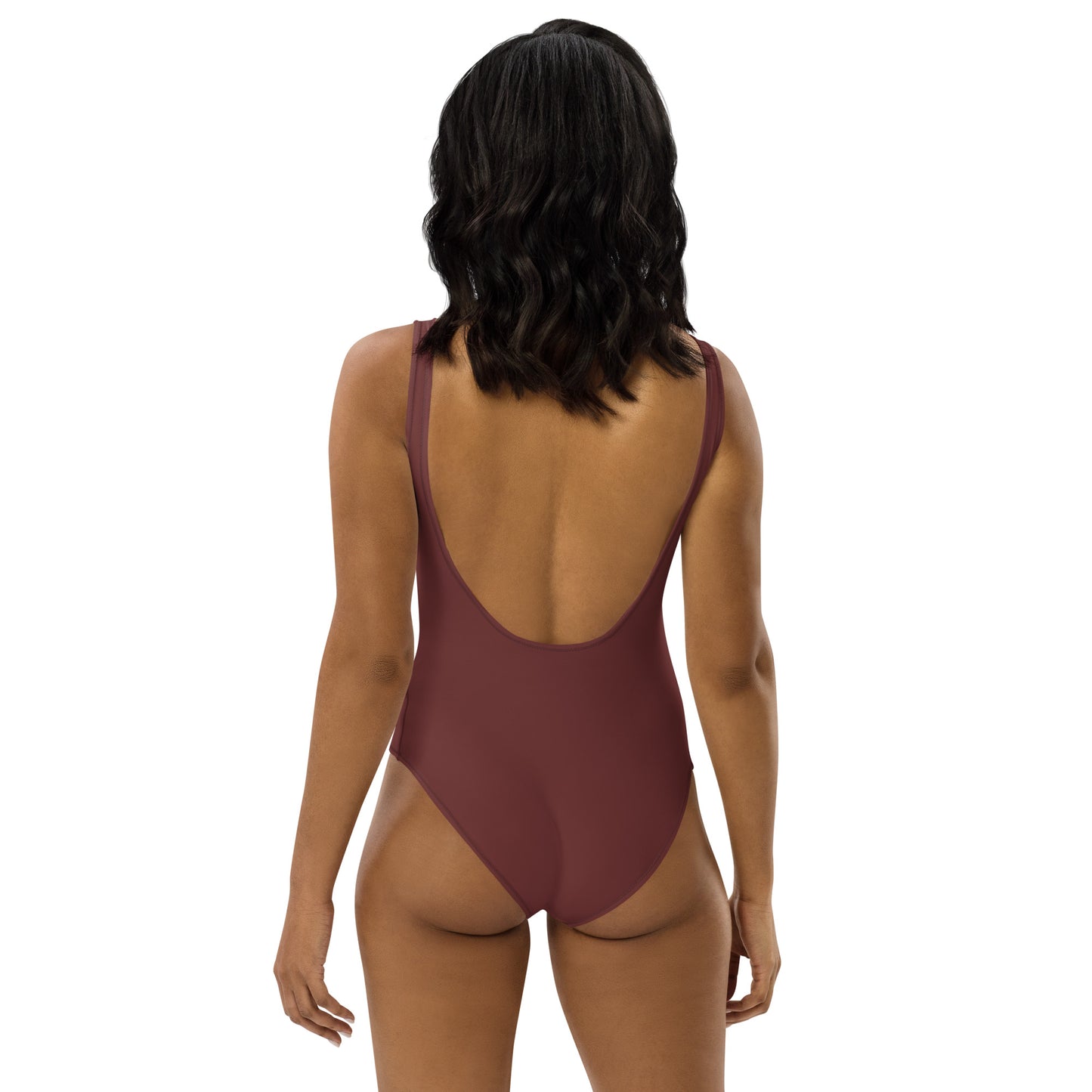 360 Lifestyle One-Piece Swimsuit in Solid Auburn