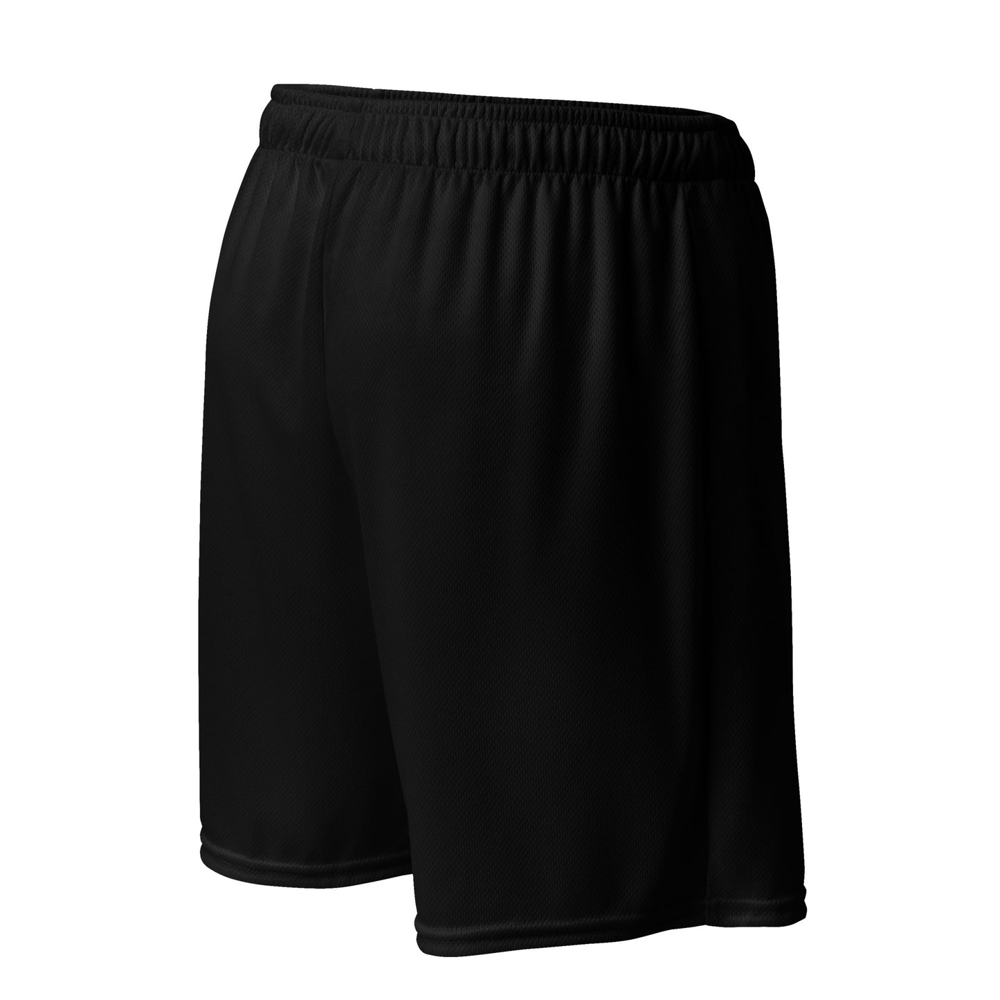 Industrial Firefighting Black Unisex mesh shorts