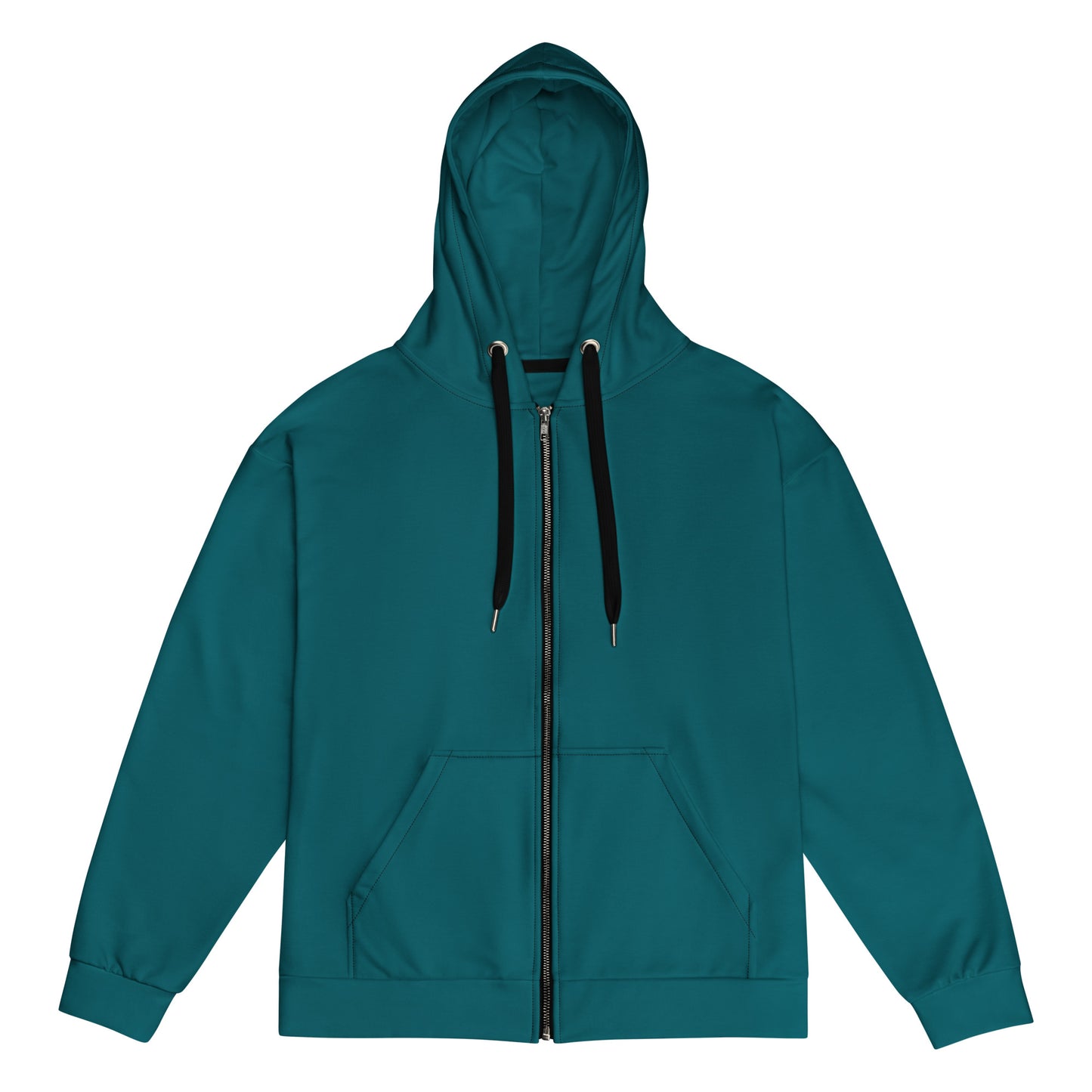 360 Lifestyle Unisex zip hoodie in Solid Sherpa Blue