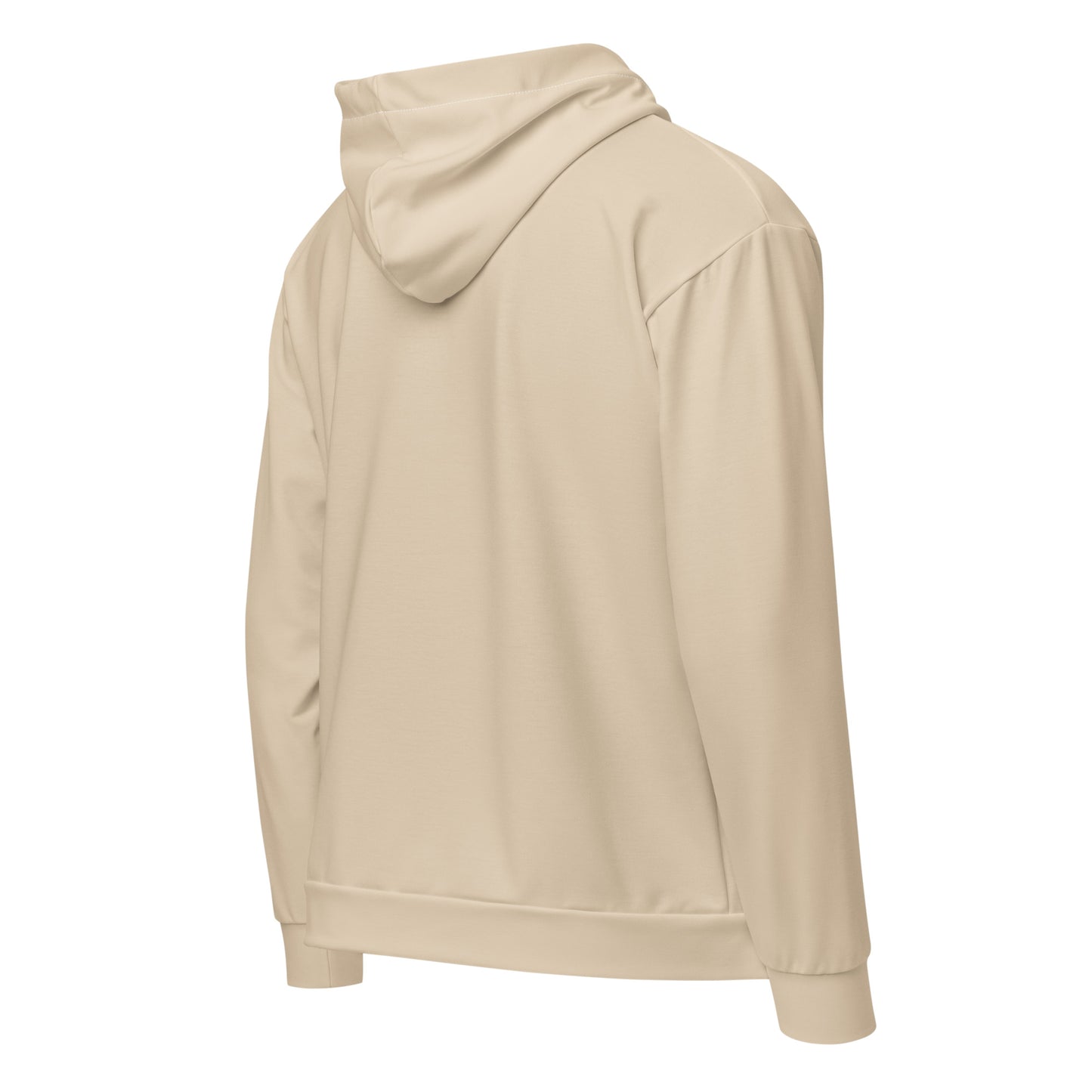 360 Lifestyle Unisex zip hoodie in Solid Champagne