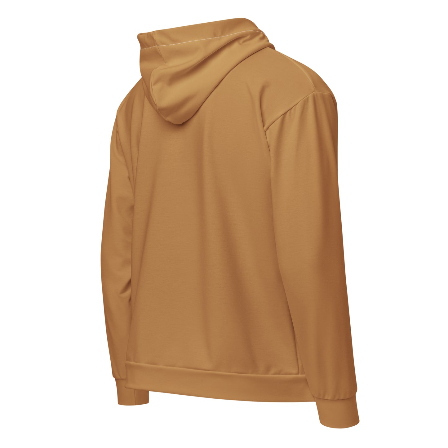 360 Lifestyle Unisex zip hoodie in Solid Nude