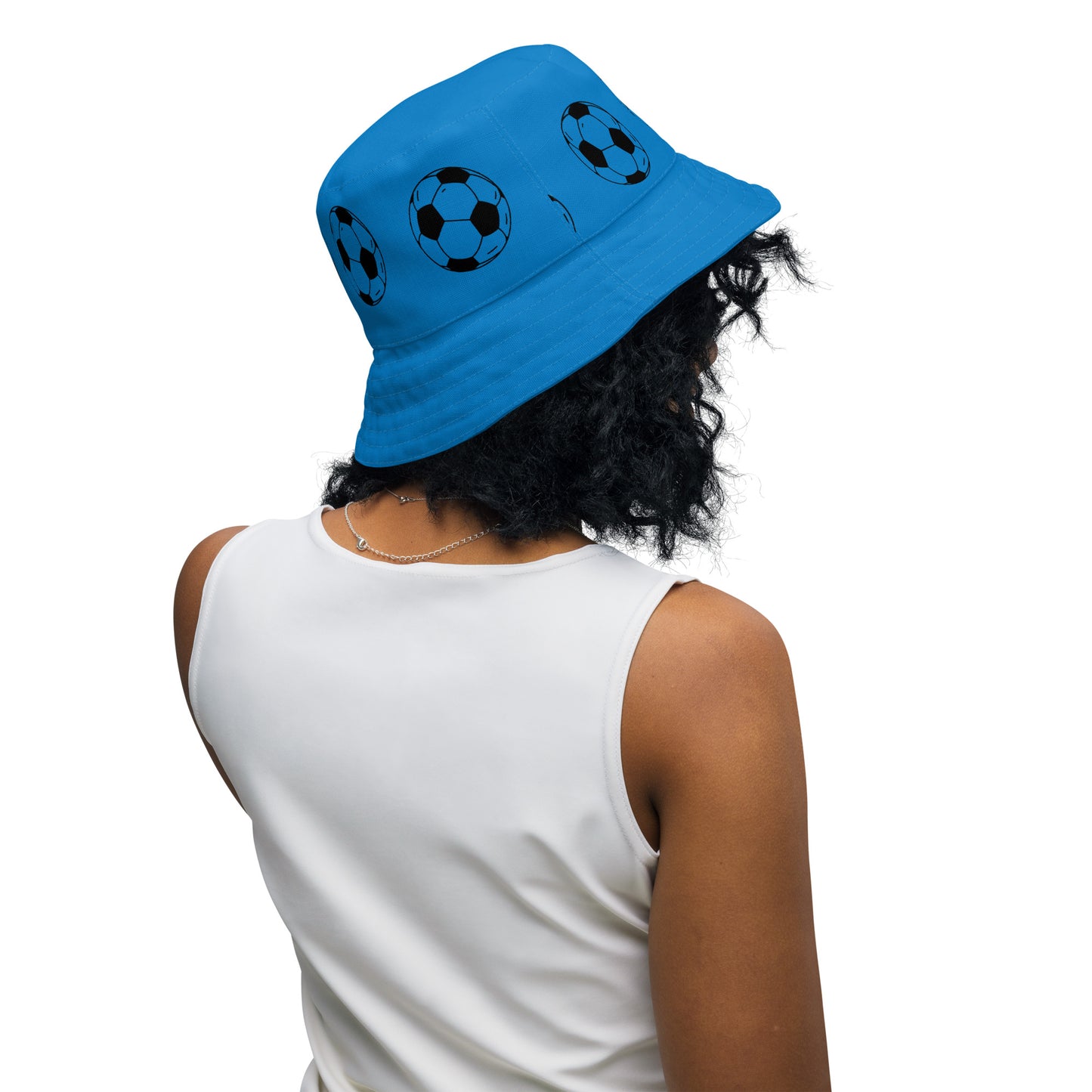 Soccer Reversible bucket hat- you can pick colors- EMAIL ME ilmt