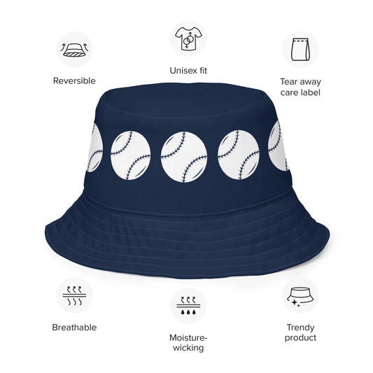 Baseball Reversible bucket hat ilmt