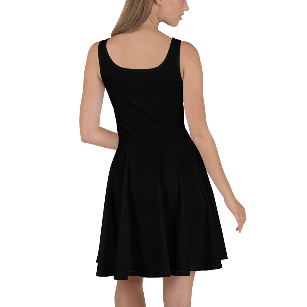 360 Lifestyle Flared Dress Solid Black