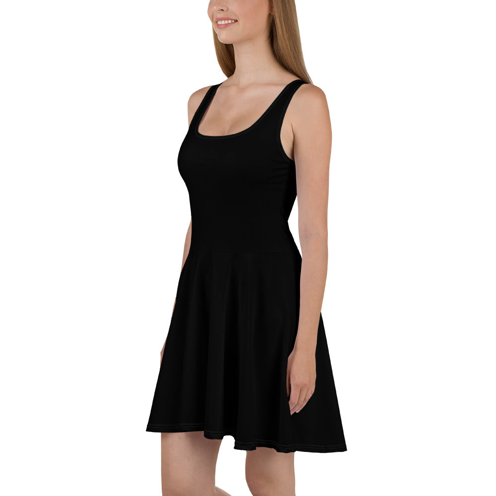 360 Lifestyle Flared Dress Solid Black