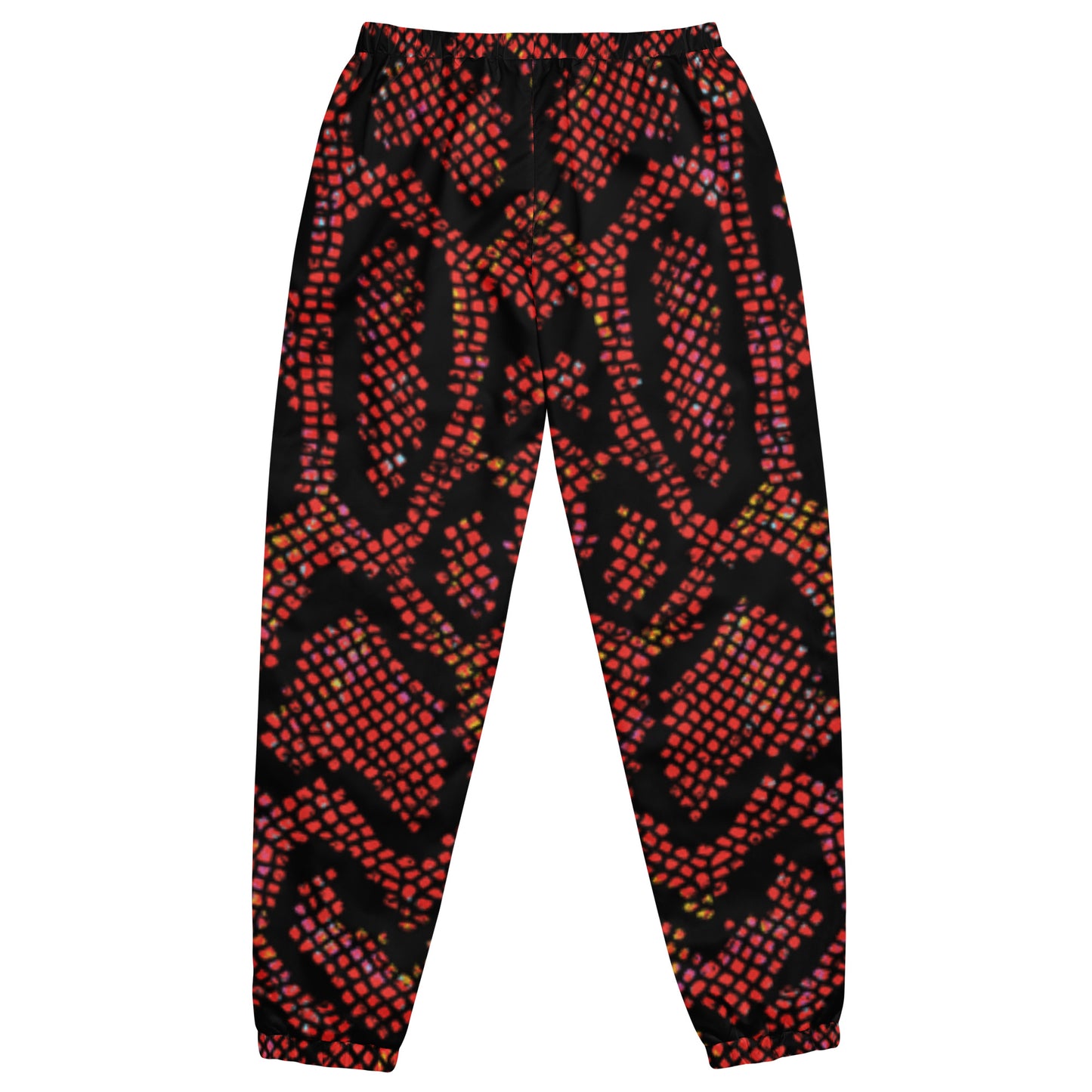 360 Lifestyle Unisex track pants in snake burn print