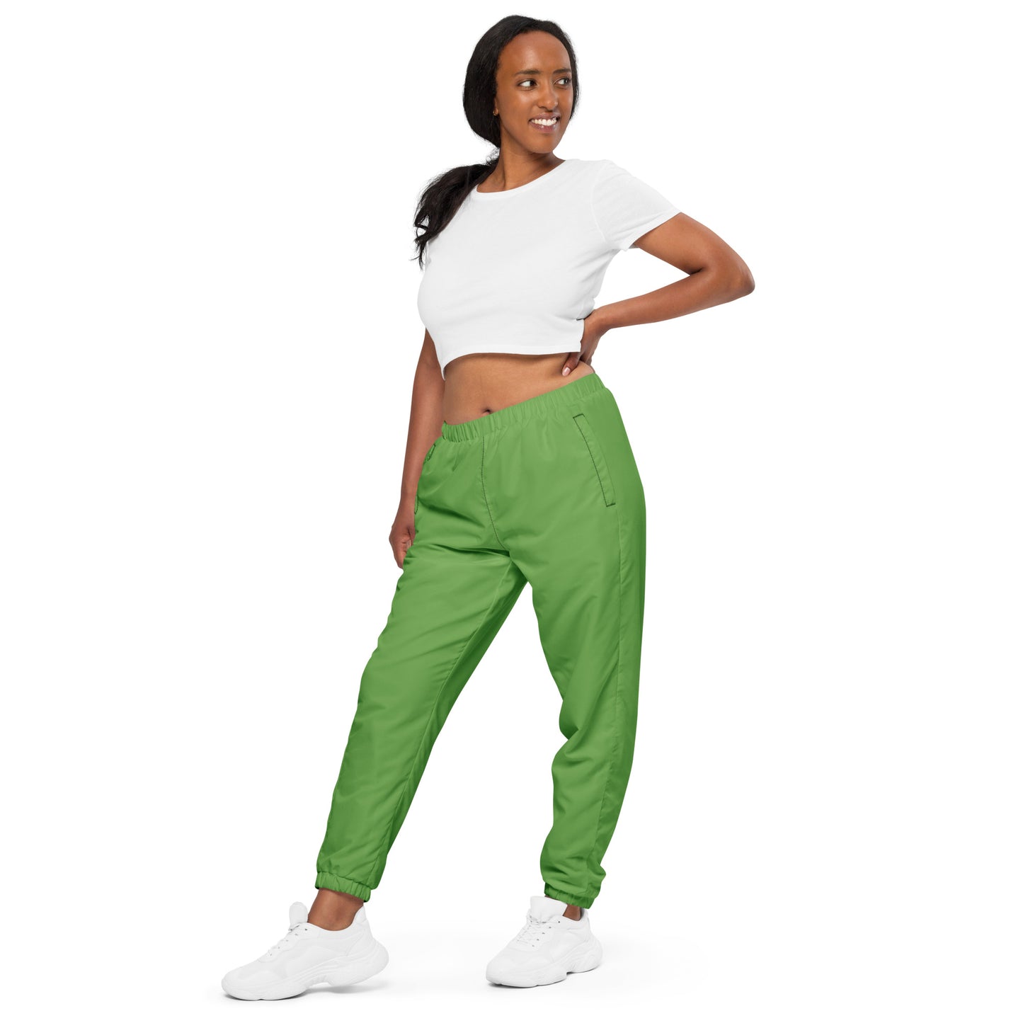 360 Lifestyle Unisex track pants Solid Green