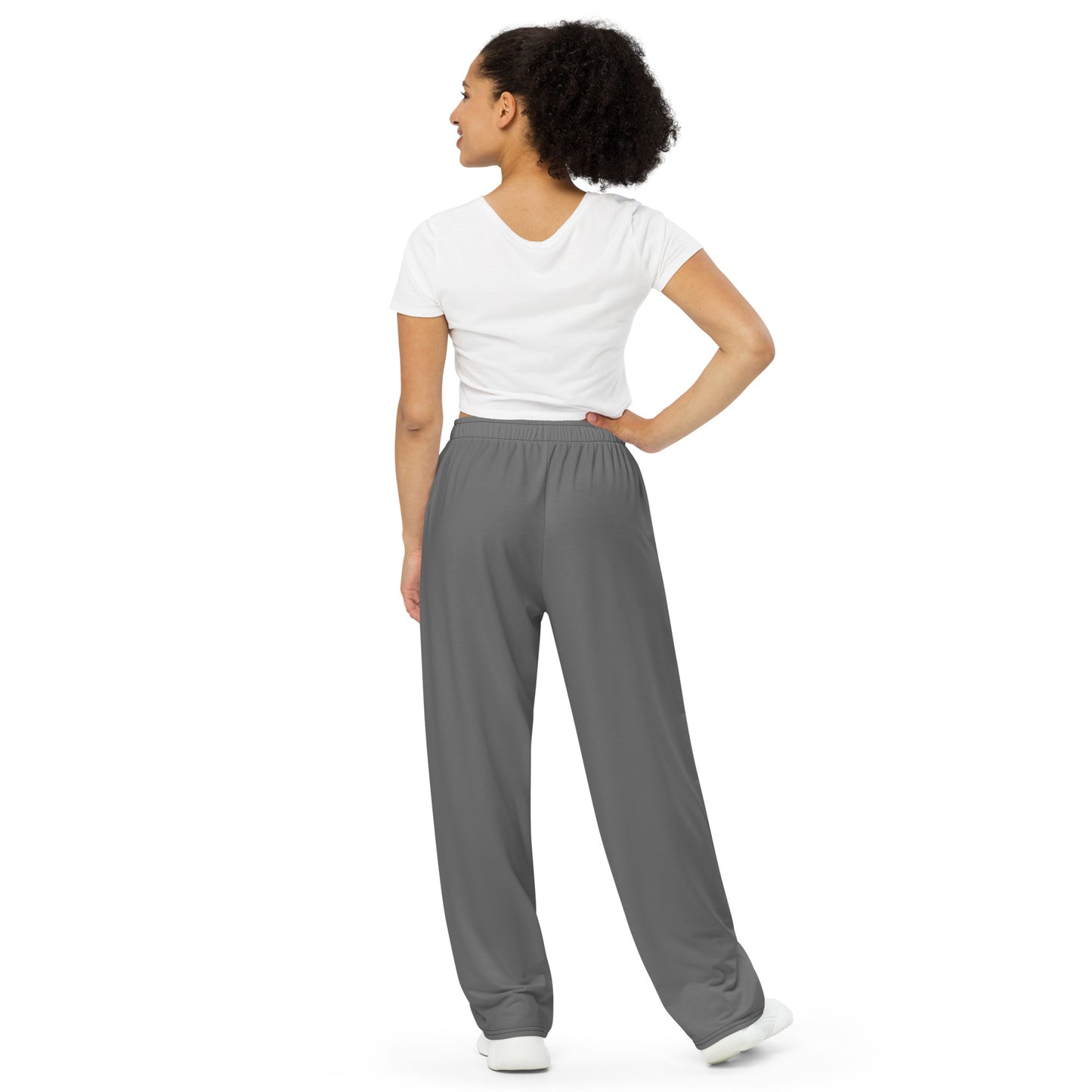 360 Lifestyle unisex wide-leg pants in Solid Grey