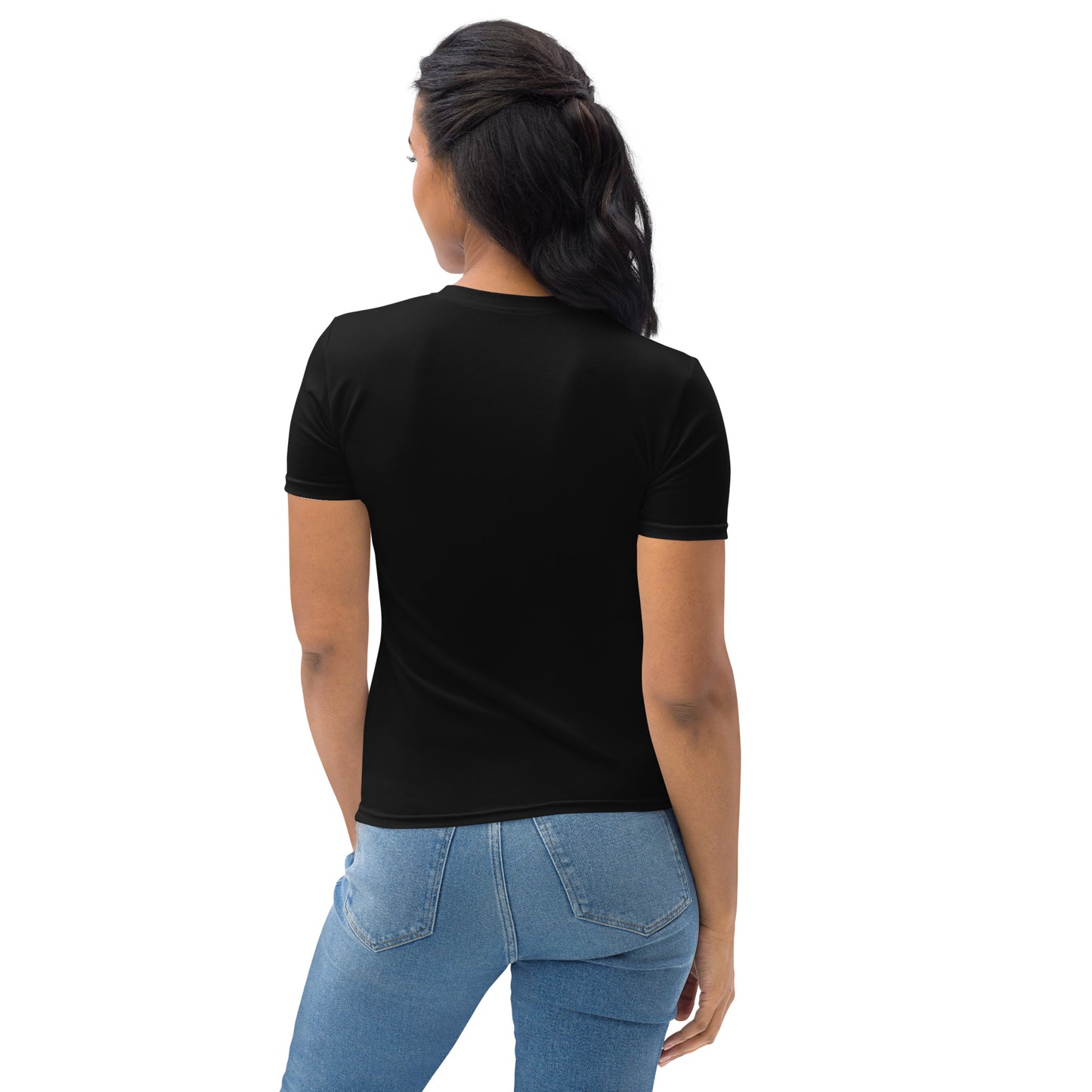 360 Lifestyle Women's Crew T-shirt Solid Black