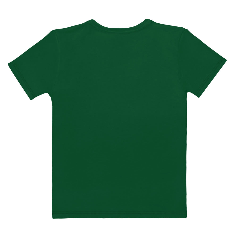 360 Lifestyle Women's T-shirt in Solid Forest Green