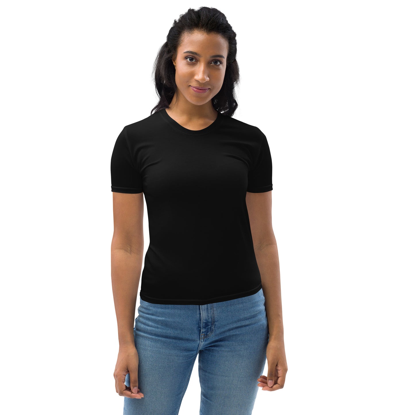 360 Lifestyle Women's Crew T-shirt Solid Black