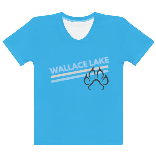 Wallace Lake Women's T-shirt Turquoise