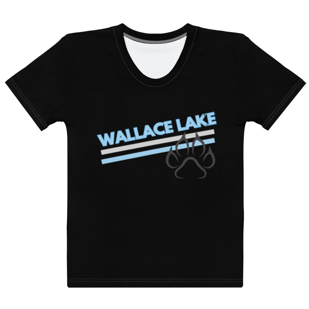 Wallace Lake Women's T-shirt Black