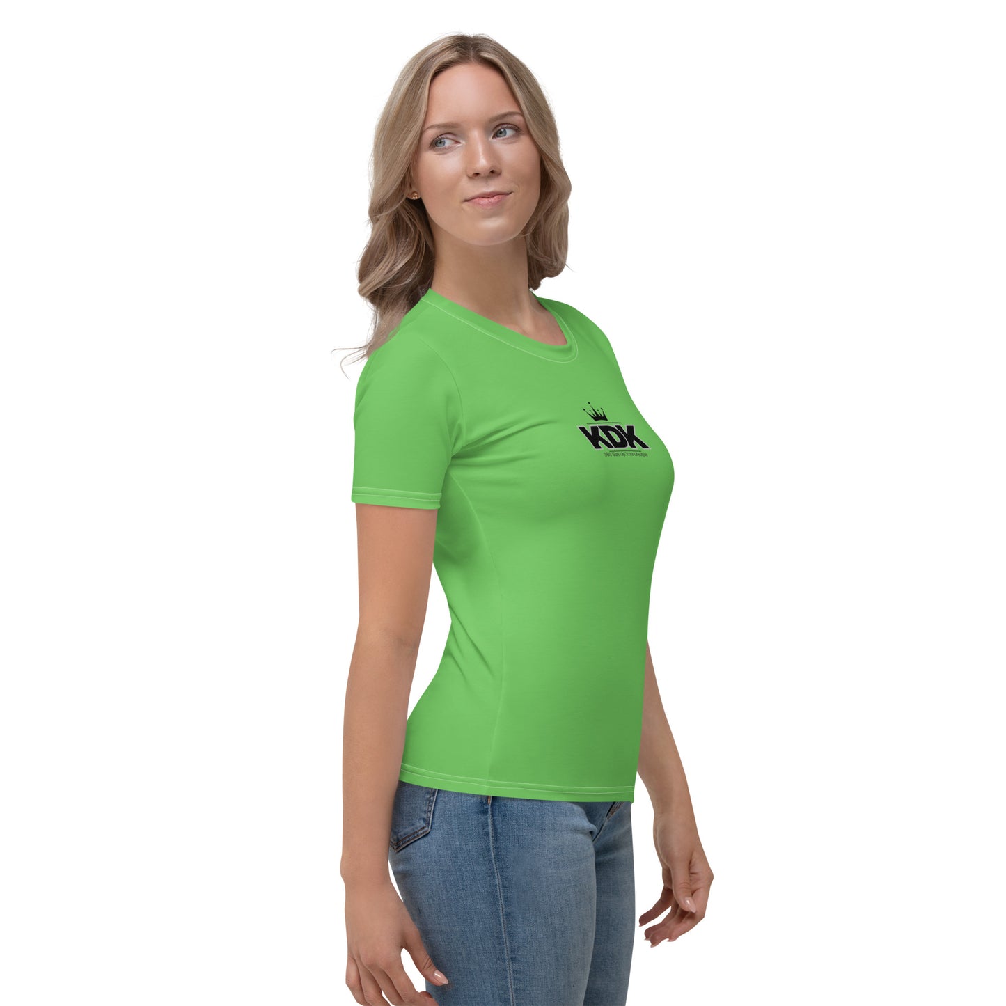 Custom Women's T-shirt any color, any pattern, any logo, any words! Custom for you