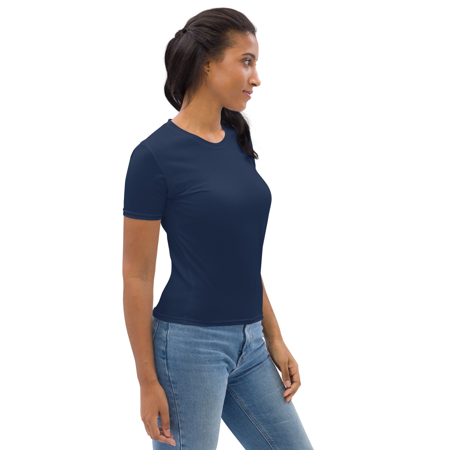 360 Lifestyle Women's T-shirt in Solid Navy