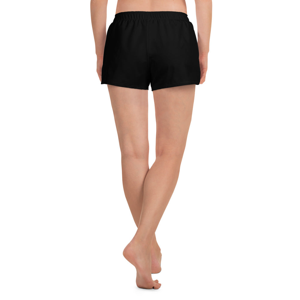 360 Lifestyle Women’s  Athletic Shorts UPF 50+ Solid Black