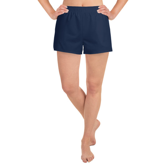 360Lifestyle Women’s Athletic Shorts UPF 50+ in Solid Navy