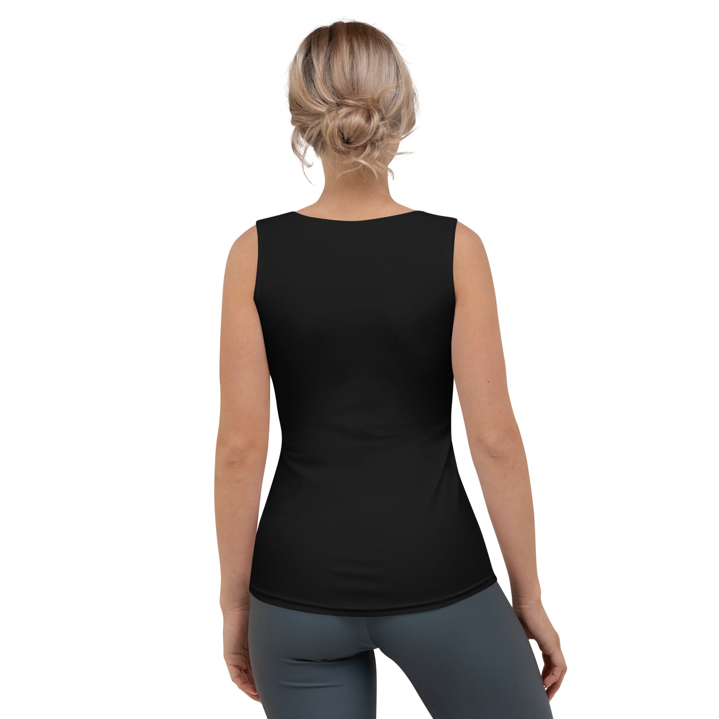 360 Lifestyle 4-way stretch Tank Top Solid Black