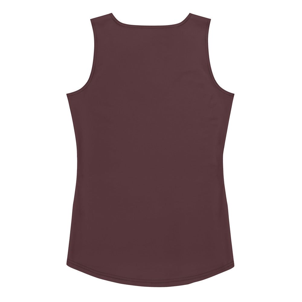 360 Lifestyle 4-way stretch  Tank Top in Solid Cab Sav