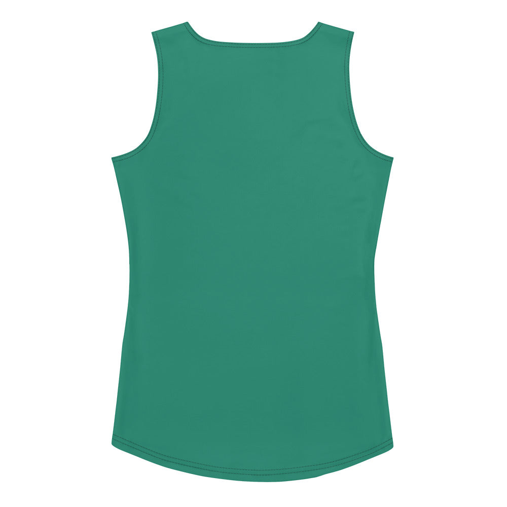 360 Lifestyle Tank Top in Solid Elf Green