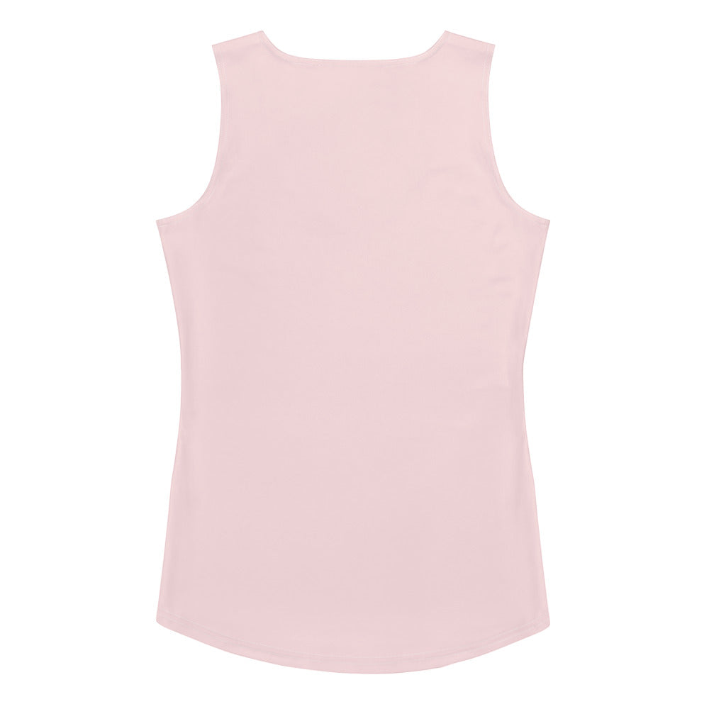 360 Lifestyle 4-way stretch Tank Top in Solid Pale Pink