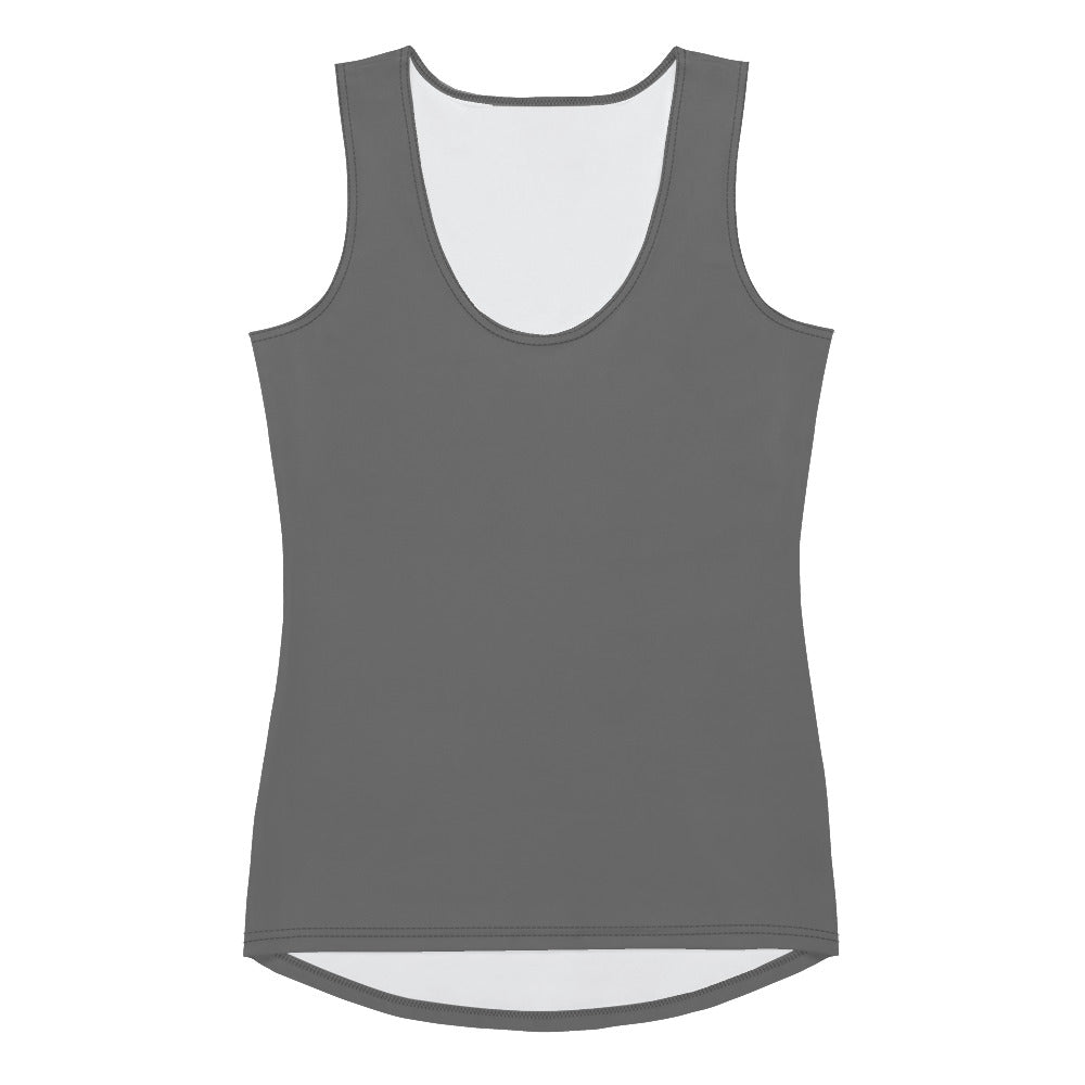 360 Lifestyle 4-way stretch Tank Top Grey Solid