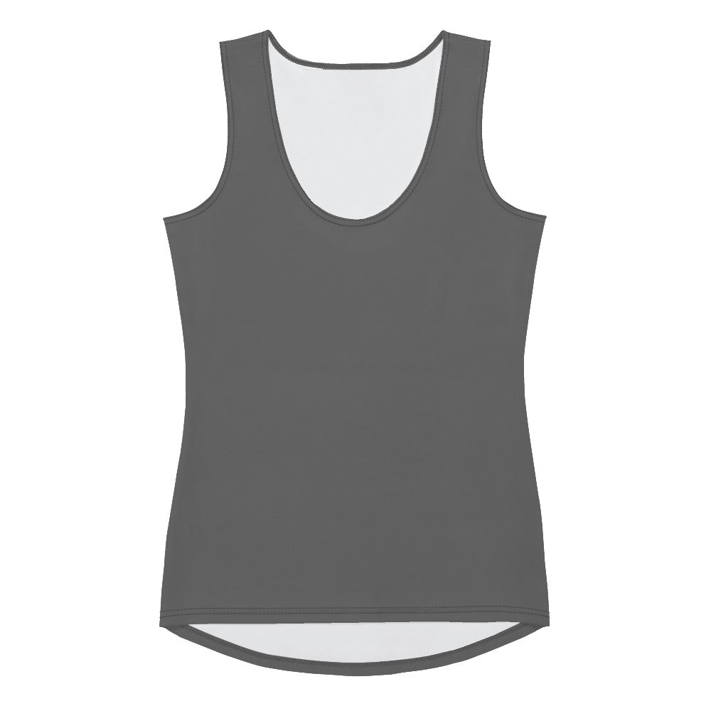 360 Lifestyle 4-way stretch Tank Top in Solid Zambezi