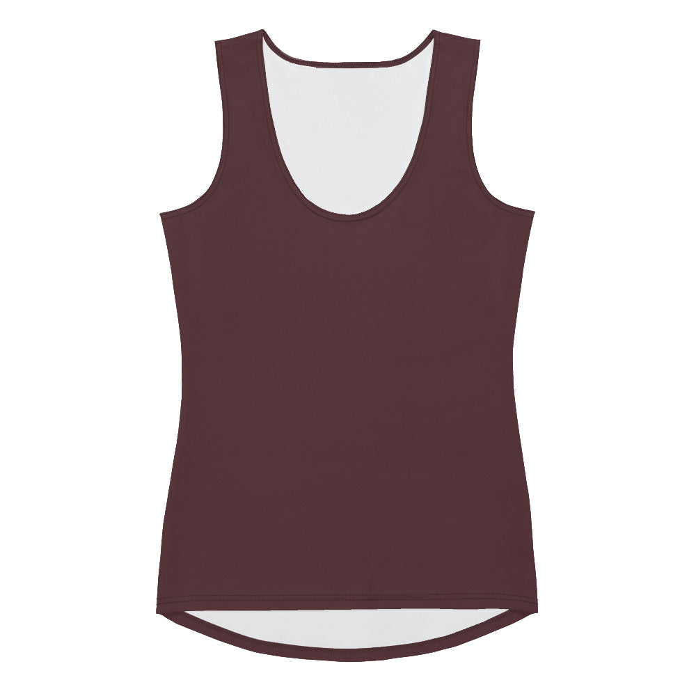 360 Lifestyle 4-way stretch  Tank Top in Solid Cab Sav