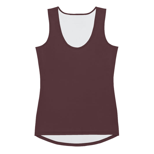 360 Lifestyle 4-way stretch  Tank Top in Solid Cab Sav