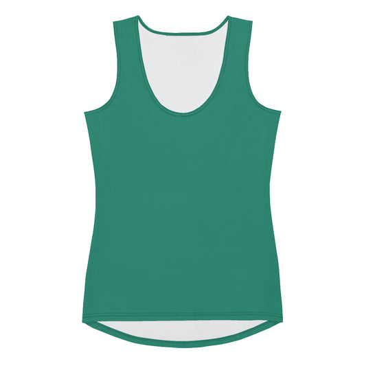 360 Lifestyle Tank Top in Solid Elf Green