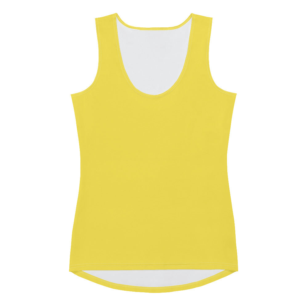 360 Lifestyle 4-way Stretch Tank Top in Solid Yellow