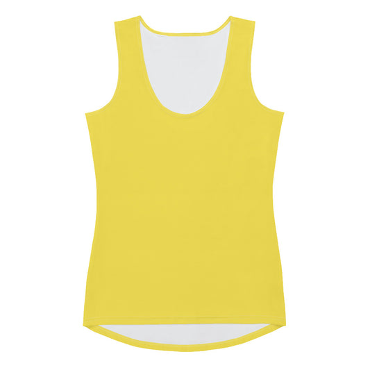 360 Lifestyle 4-way Stretch Tank Top in Solid Yellow