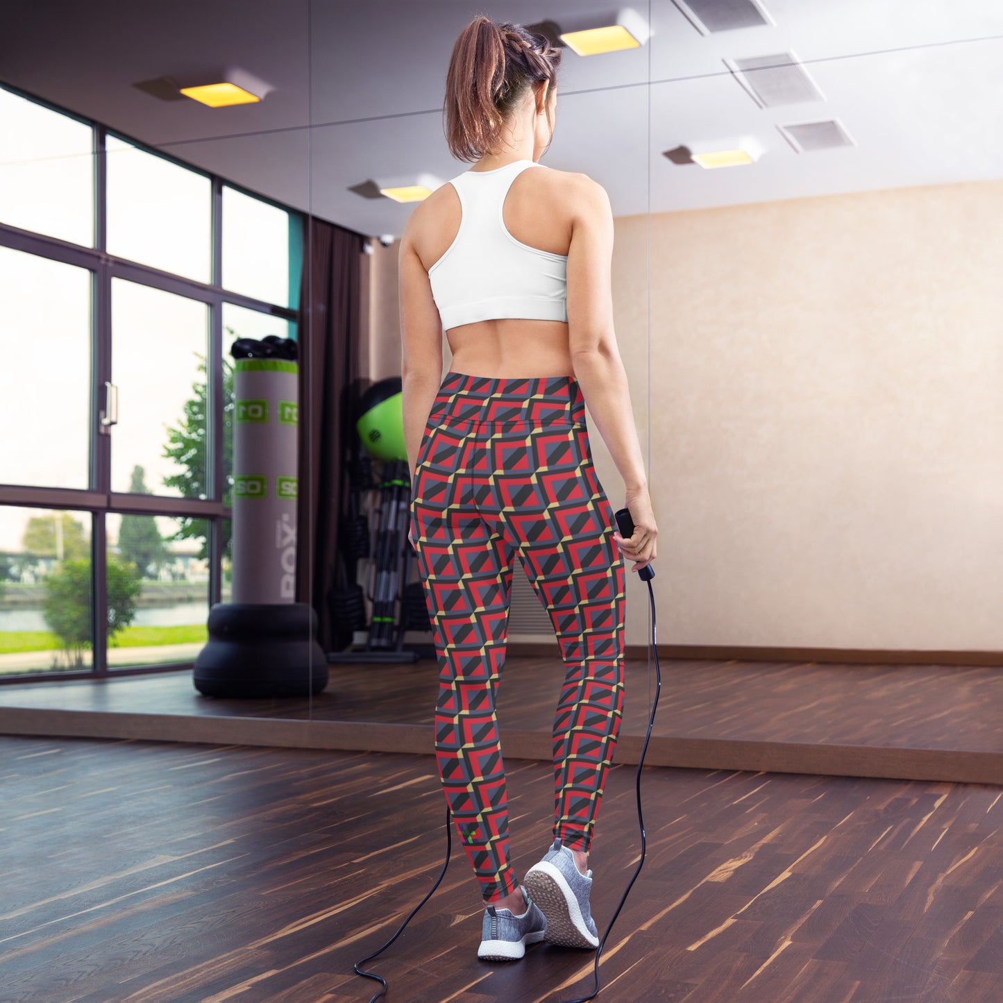 360 Lifestyle Yoga Leggings Hot Geo pattern