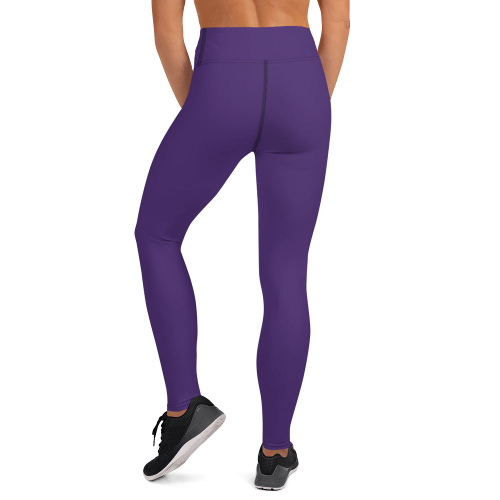 360 Lifestyle Yoga Leggings in Solid Purple