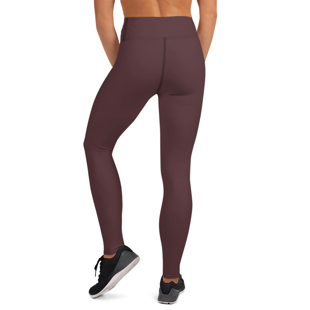 360 Lifestyle Yoga Leggings in Solid Cab Sav