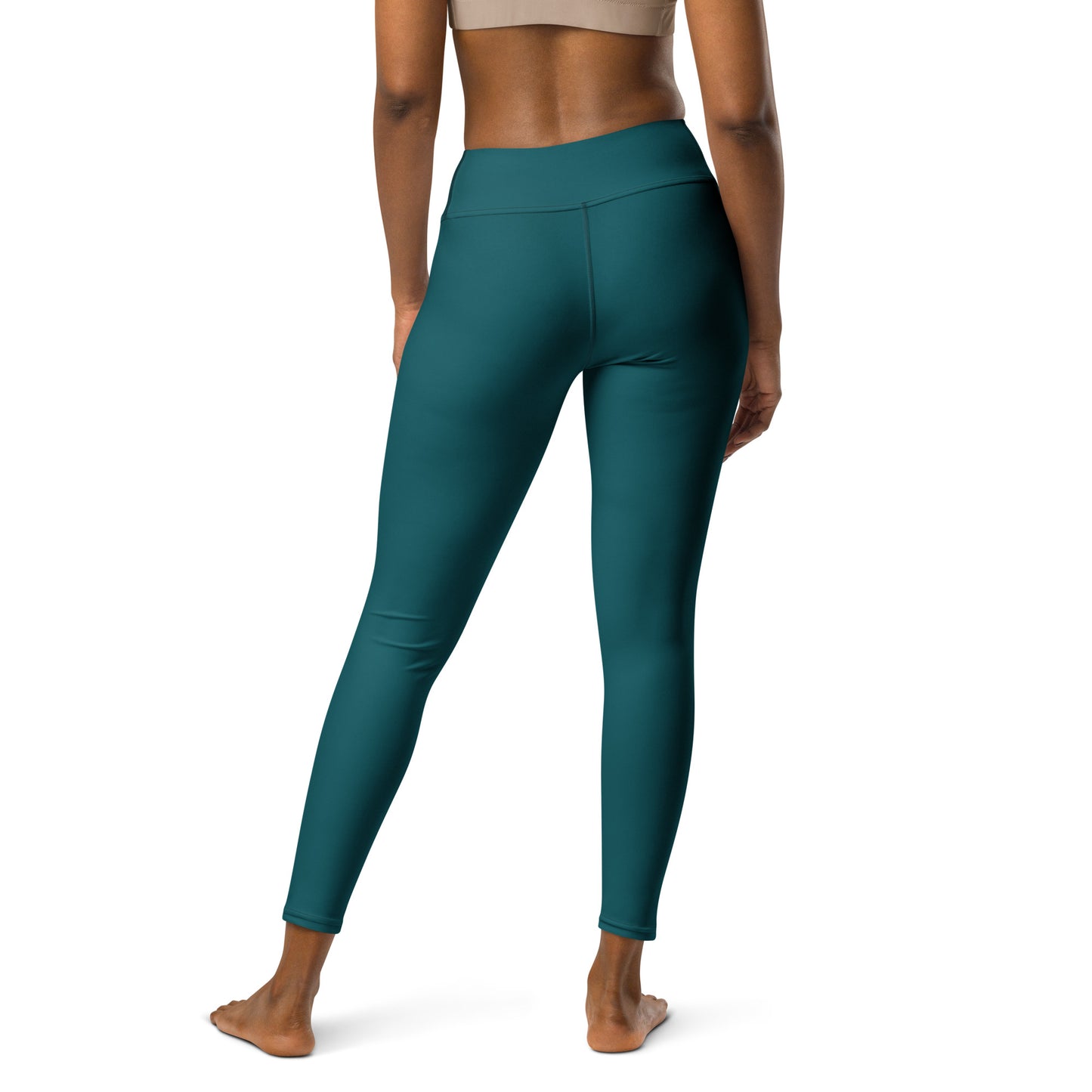 360 Lifestyle Yoga Leggings in Solid Sherpa Blue