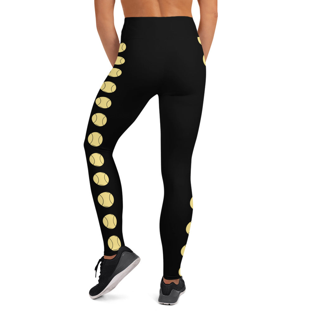 Tennis Ball Yoga Leggings ilmt