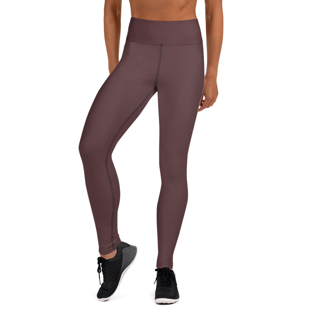 360 Lifestyle Yoga Leggings in Solid Cab Sav