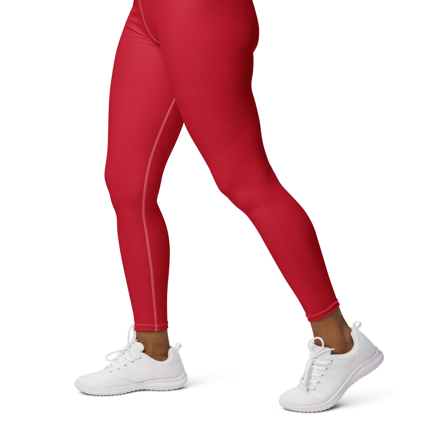 360 Lifestyle Yoga Leggings Solid Red