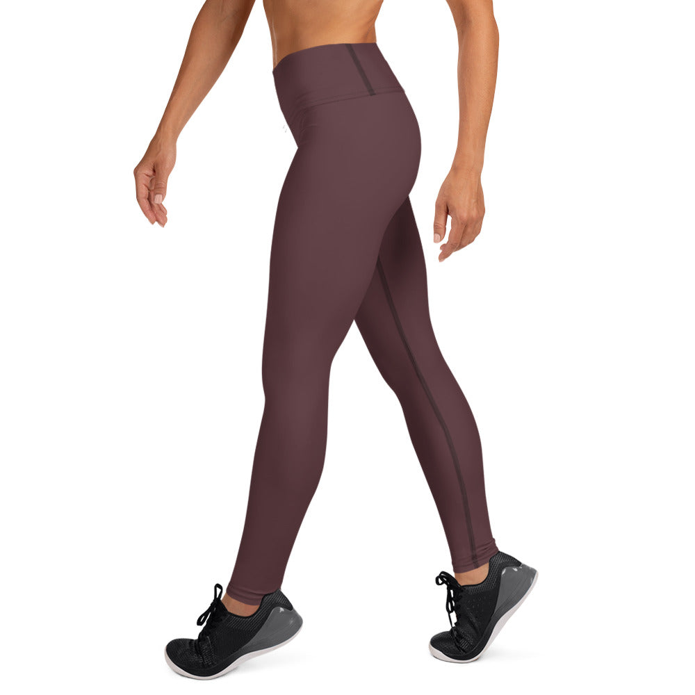 360 Lifestyle Yoga Leggings in Solid Cab Sav